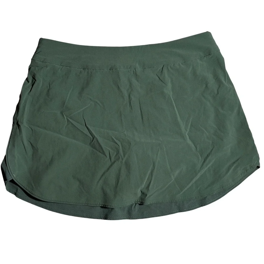 Outdoor Voices Womens S Green Hudson Skort Athletic Tennis Skirt Gorpcore Trails